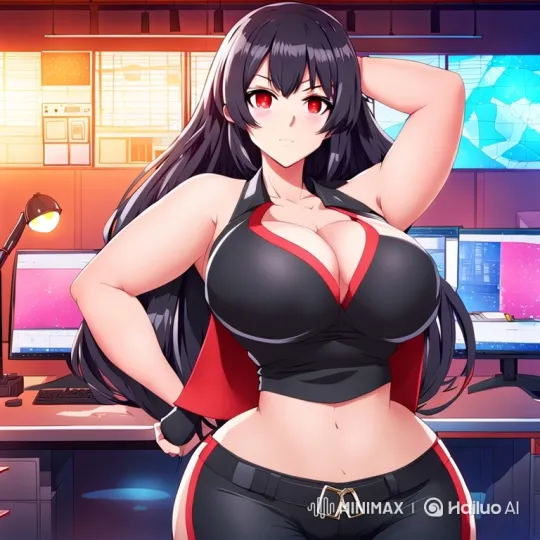 Woman Enlarges, Fills Office in Disturbing Transformation – AI Generated Video | Hailuo AI