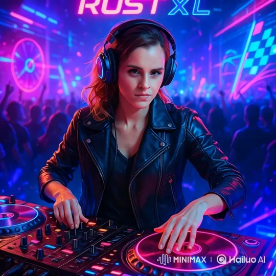Female DJ Captivating Club Scene with Dynamic Camera Work – AI Generated Video | Hailuo AI