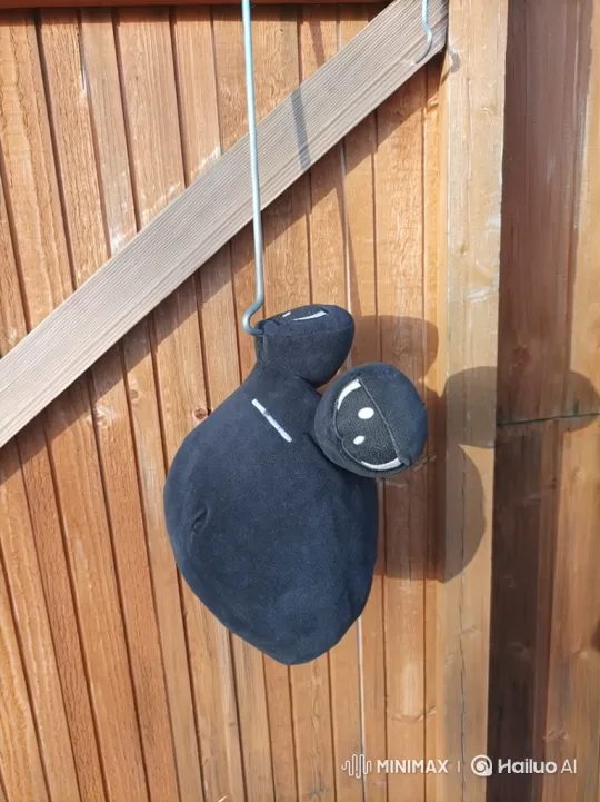 Plush Creature Launches with Green Gas from Hook – AI Generated Video | Hailuo AI