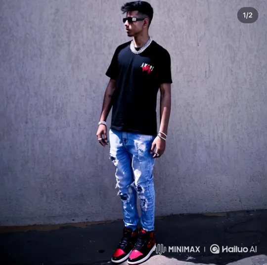 NBA YoungBoy Meets Stylish Man by Maybach Car – AI Generated Video | Hailuo AI