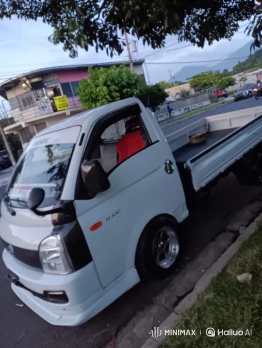 Customized Hyundai H-100 in Tranquil Evening Setting – AI Generated Video | Hailuo AI
