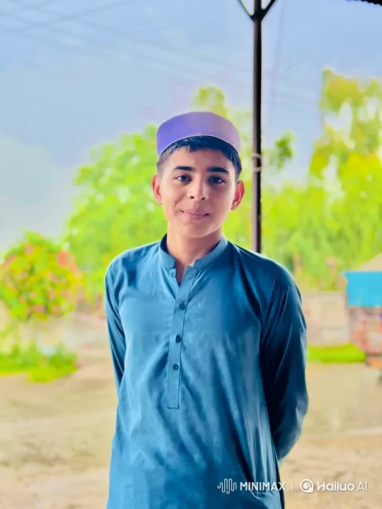 Peaceful Portrait of a Young Boy in Nature – AI Generated Video | Hailuo AI