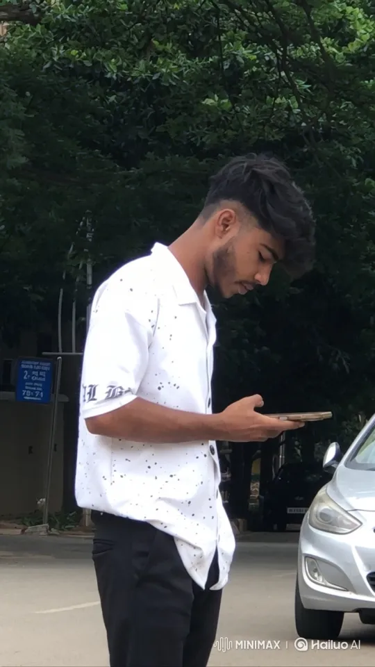 Young Man Notices Woman Walking by on Street – AI Generated Video | Hailuo AI
