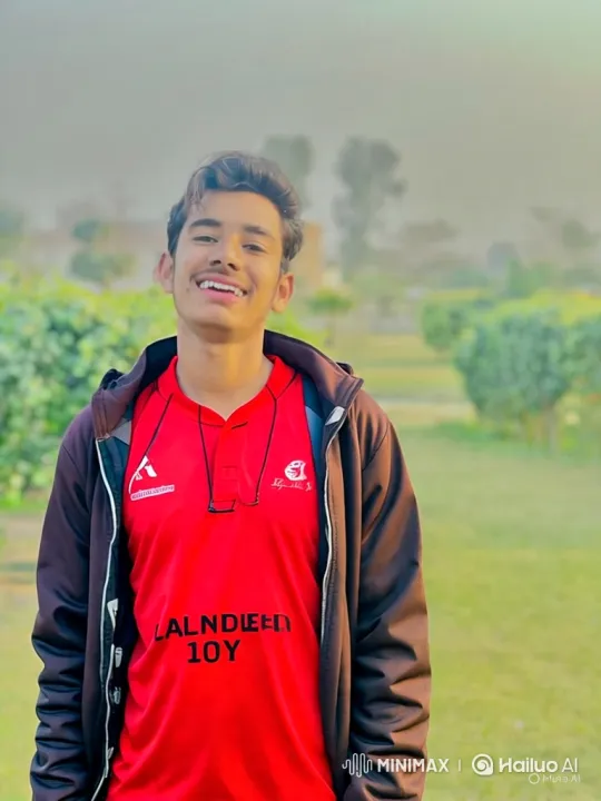 Two Youths Share a Peaceful Moment in a Golden Park – AI Generated Video | Hailuo AI