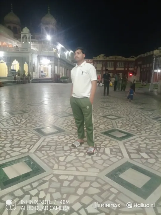 Indian Prime Minister Meets Man in Ornate Courtyard – AI Generated Video | Hailuo AI