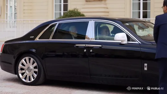 PM Modi Arrives for Official Meeting in Black Rolls Royce – AI Generated Video | Hailuo AI