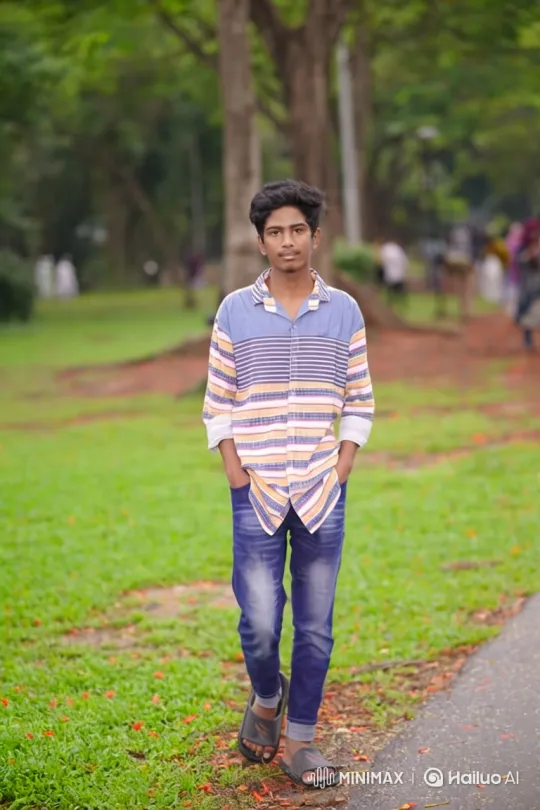 Young Man Walking in Park to Molotov Attack on Lamborghini – AI Generated Video | Hailuo AI
