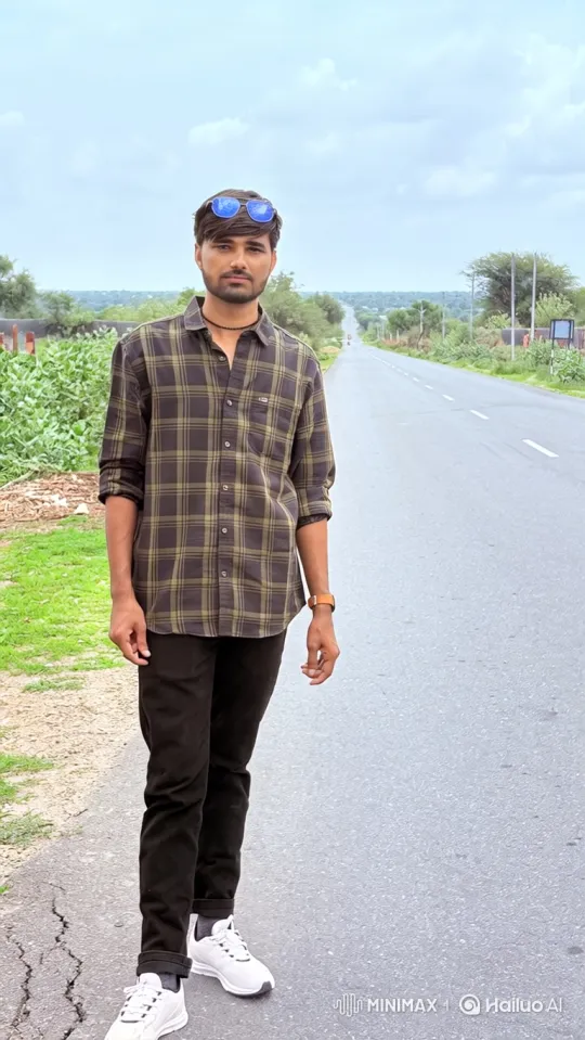 Young Man Meets Narendra Modi on Rural Road – AI Generated Video | Hailuo AI