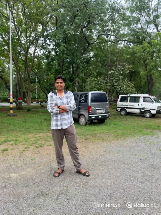 Prime Minister Modi Meets Young Man in Gravel Lot – AI Generated Video | Hailuo AI