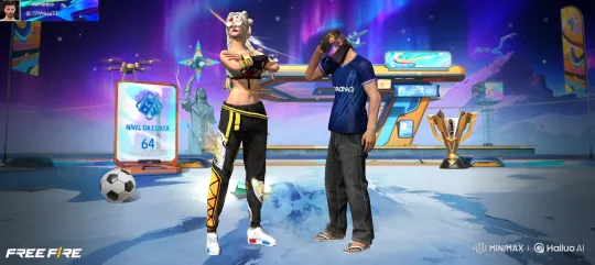 Futuristic Game Characters Argue Under Aurora – AI Generated Video | Hailuo AI