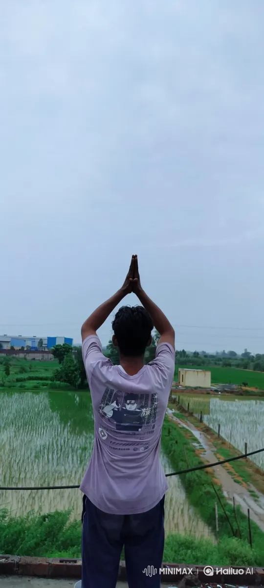 Divine Blessing Over Rural Landscape – AI Generated Video | Hailuo AI