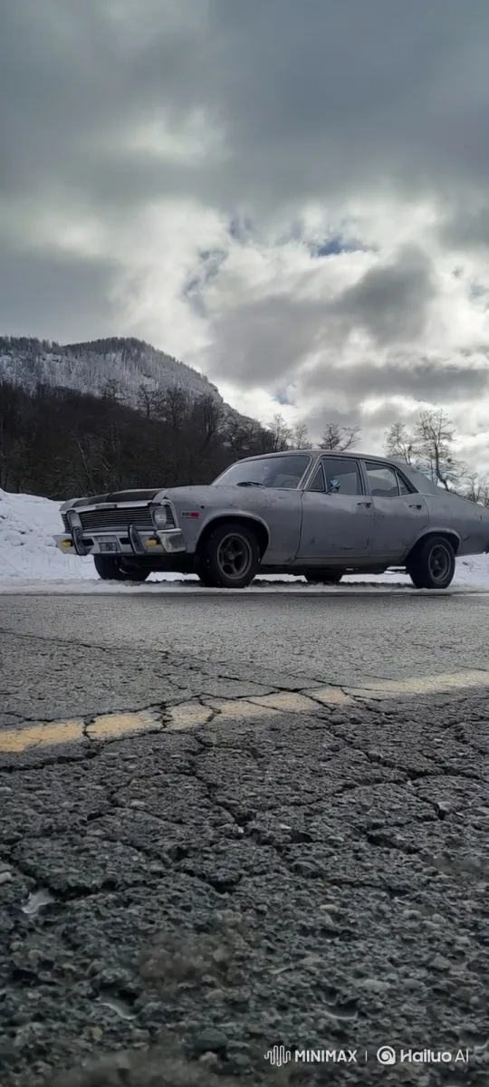 Vintage Sedan Transforms with Air Suspension Lowering – AI Generated Video | Hailuo AI