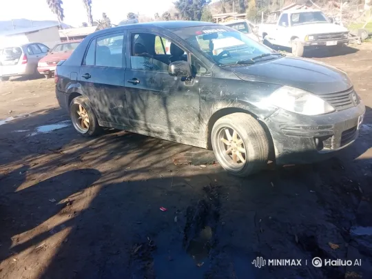 Black Sedan Sinks Slowly into Mud – AI Generated Video | Hailuo AI