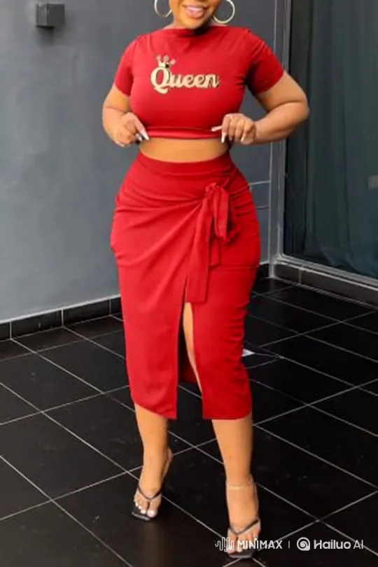 Woman in Red Commands Attention in Bustling Market – AI Generated Video | Hailuo AI