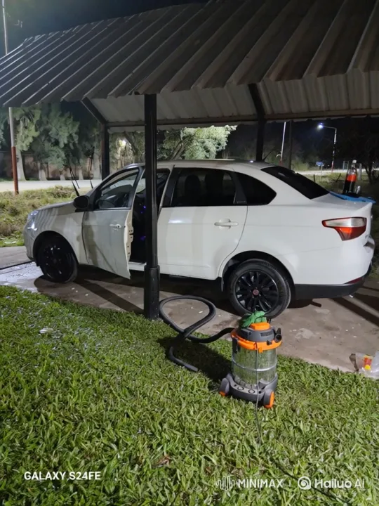 White Sedan Simulates Air Suspension Deflation – AI Generated Video | Hailuo AI