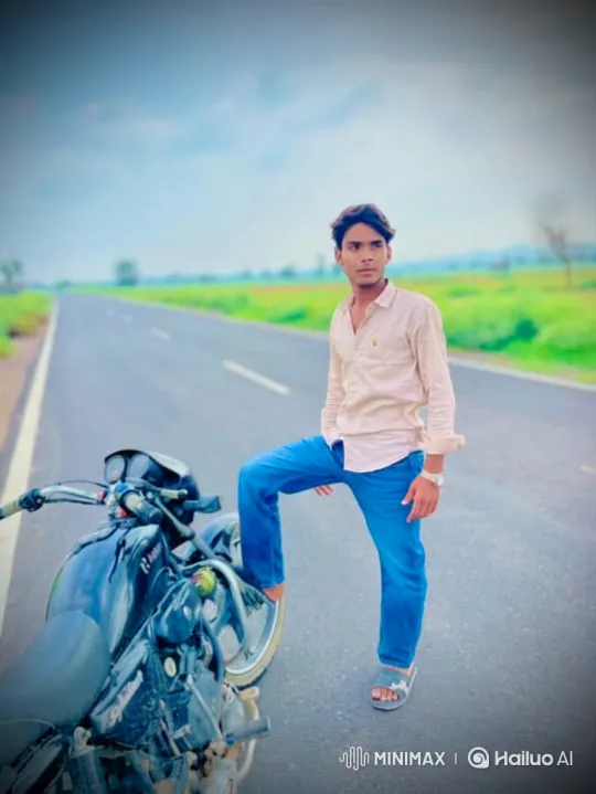 Young Man Meets PM Modi on Rural Road – AI Generated Video | Hailuo AI