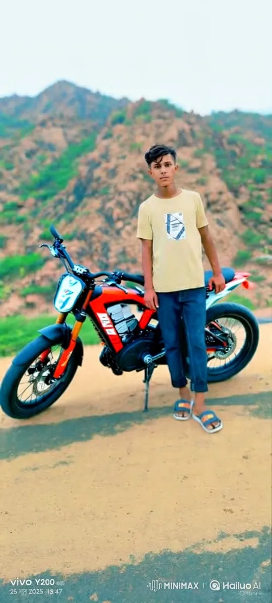 Narendra Modi Greets Individual Amidst Desert Landscape – AI Generated Video | Hailuo AI