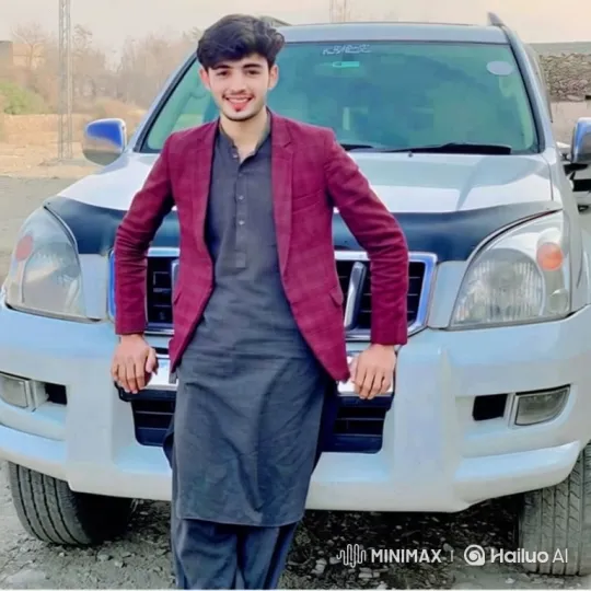 Young Man Smiles Warmly Against SUV in Outdoor Setting – AI Generated Video | Hailuo AI