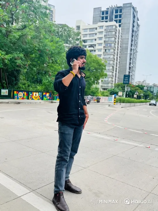 Young Man Meets Figure Resembling Modi in City – AI Generated Video | Hailuo AI