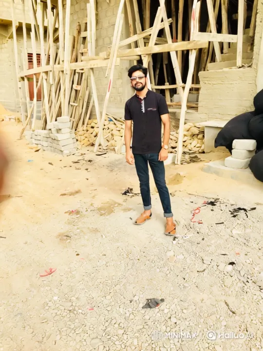 Man Enters Car, Drives Away from Construction Site – AI Generated Video | Hailuo AI
