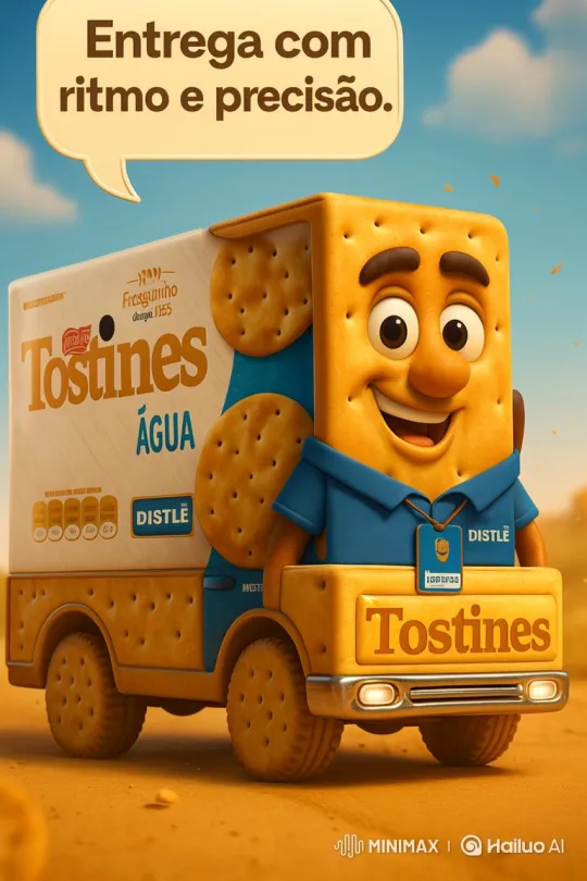 Cracker Truck Delivers Joy with Rhythmic Precision – AI Generated Video | Hailuo AI