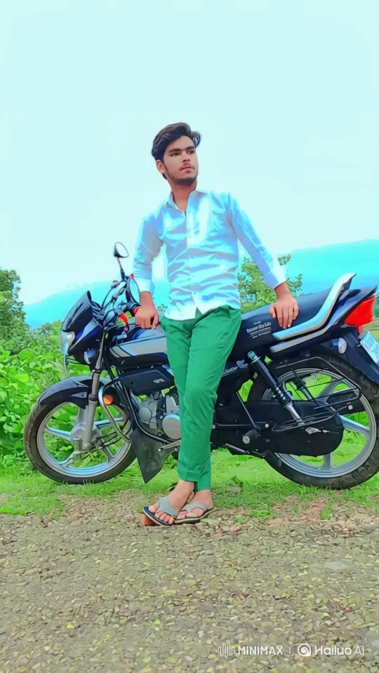 Young Man Meets Indian Political Figure on Dirt Path – AI Generated Video | Hailuo AI