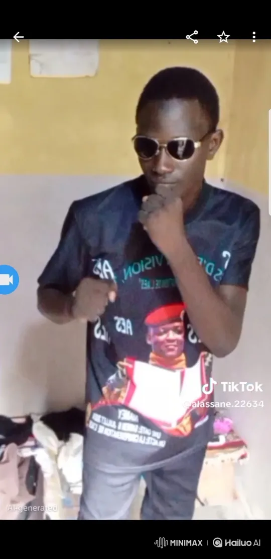 Young Man in Graphic Tee Poses and Drives Through City – AI Generated Video | Hailuo AI