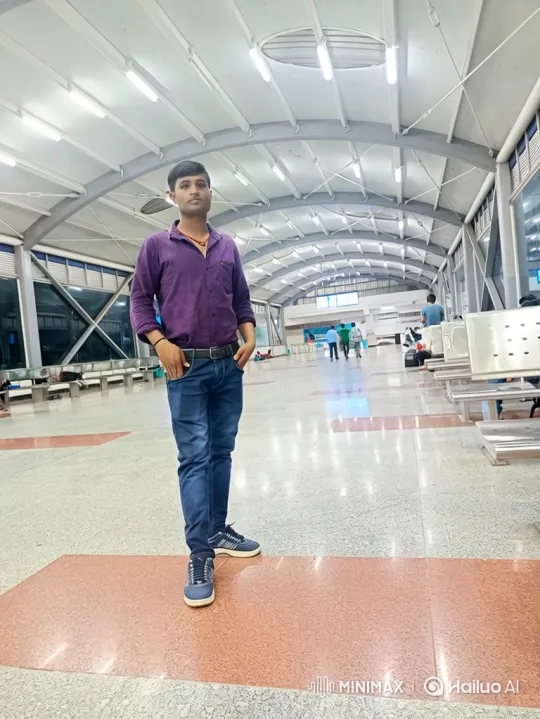 Young Man in Modern Terminal and Nighttime Drive – AI Generated Video | Hailuo AI