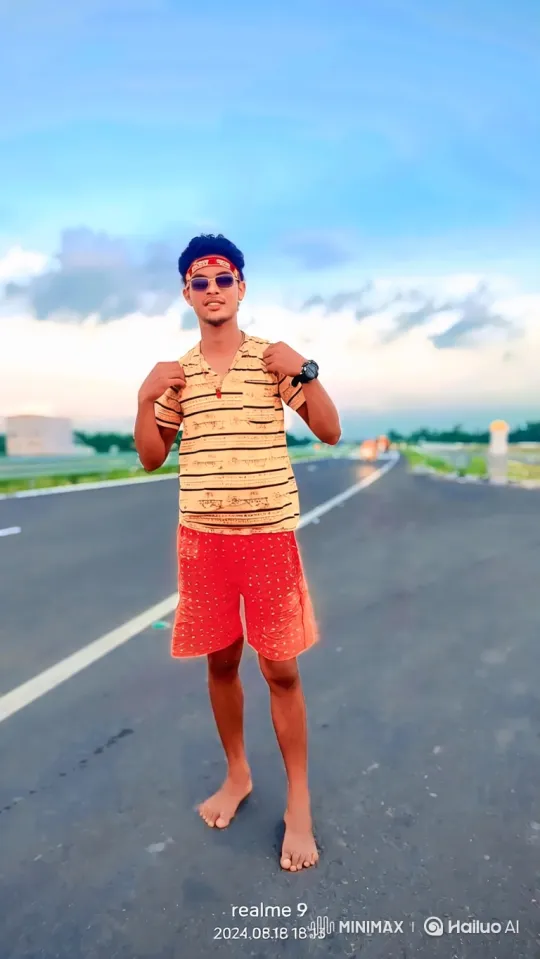 Young Man Steps into Rolls-Royce on Empty Highway – AI Generated Video | Hailuo AI