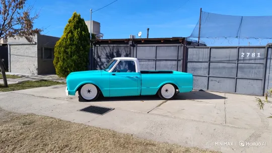 Vintage Pickup Truck Lowering Its Suspension – AI Generated Video | Hailuo AI