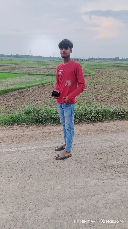 Young Man on Rural Pathway Contemplates Quietly – AI Generated Video | Hailuo AI