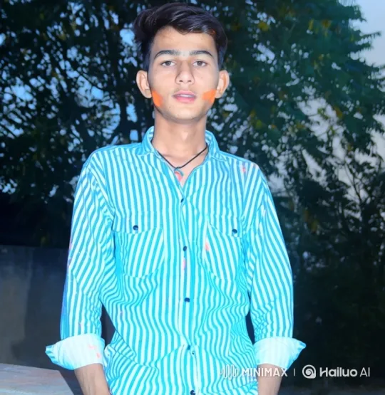 Young Man Smiles Serenely Amidst Nature – AI Generated Video | Hailuo AI