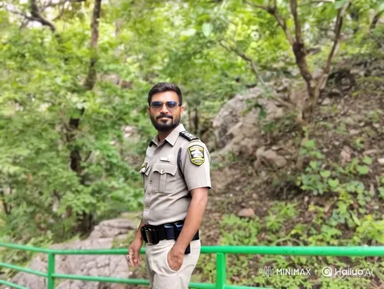 Ranger Embraces Serenity in Majestic Wilderness – AI Generated Video | Hailuo AI