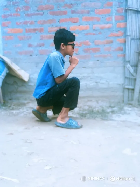 Young Boy Performs Wheelie on KTM Duke Motorcycle – AI Generated Video | Hailuo AI