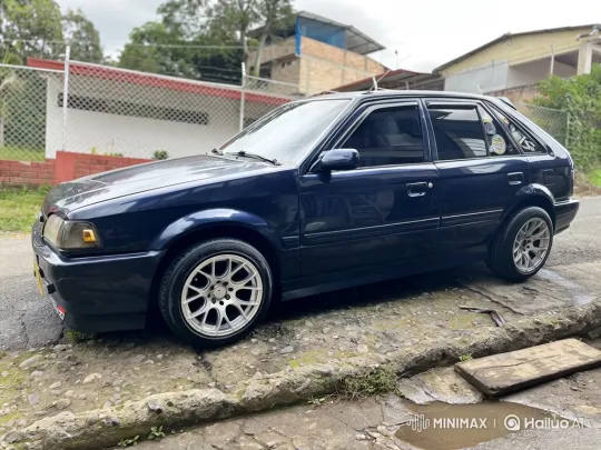 Custom Hatchback Demonstrates Air Suspension Movement – AI Generated Video | Hailuo AI