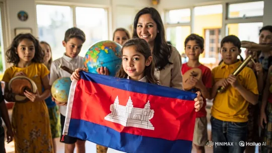 Classroom Cultural Parade and History Lesson – AI Generated Video | Hailuo AI