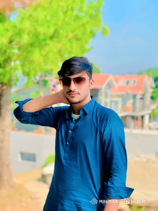 Young Man in Sunglasses Adopts Relaxed Pose – AI Generated Video | Hailuo AI
