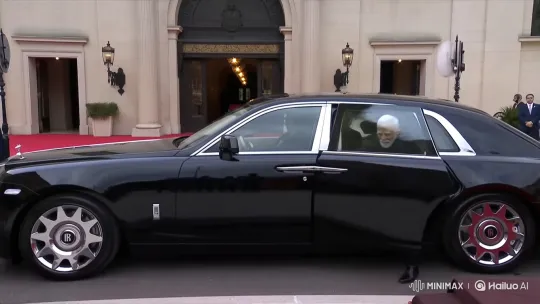 PM Modi Arrives and Shakes Hands at Formal Event – AI Generated Video | Hailuo AI