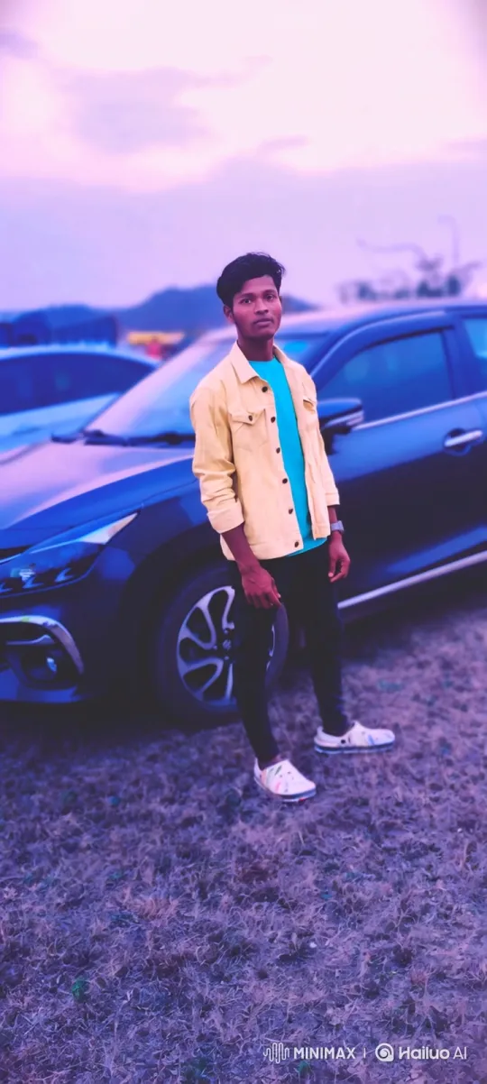 Young Man Prepares to Drive Away at Twilight – AI Generated Video | Hailuo AI