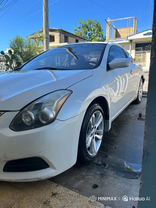 White Coupe Simulates Air Suspension Lowering – AI Generated Video | Hailuo AI