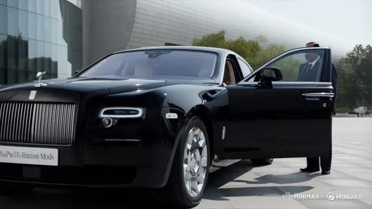 PM Modi Arrives in Black Rolls Royce for Formal Greeting – AI Generated Video | Hailuo AI