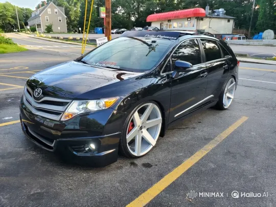 Toyota Venza with Custom Wheels and Air Suspension – AI Generated Video | Hailuo AI