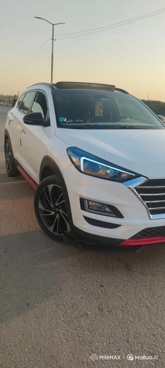 White SUV with Custom Air Suspension System – AI Generated Video | Hailuo AI