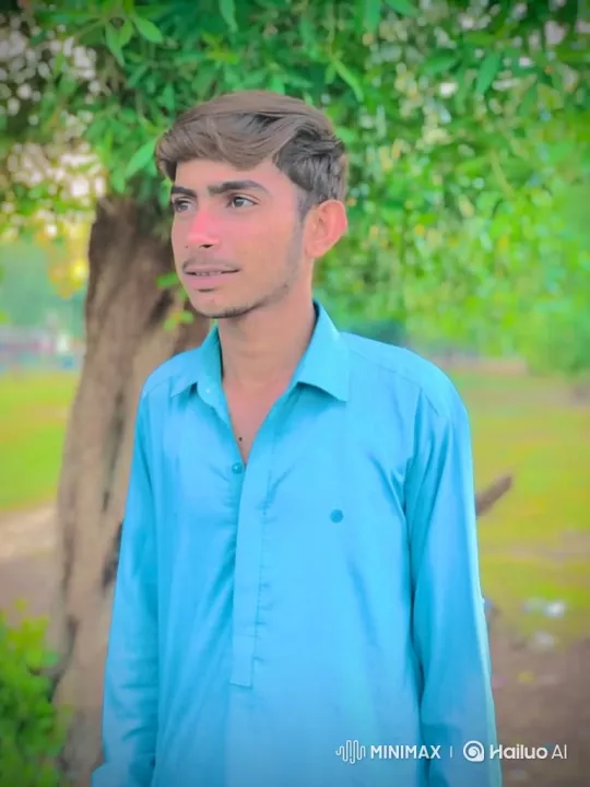 Young Man Reflects in a Park Setting – AI Generated Video | Hailuo AI