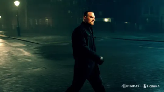 Gangster's Dominant Stride to His Range Rover – AI Generated Video | Hailuo AI