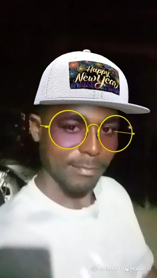 Man in White Cap Transitions to Gentle Smile in Slow-Mo – AI Generated Video | Hailuo AI