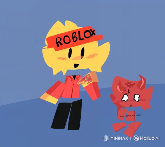 Roblox Characters: Pizza Teasing Prank – AI Generated Video | Hailuo AI