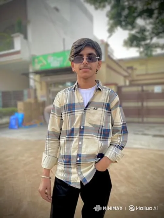 Confident Young Man in Casual Outfit Amidst Gentle Breeze – AI Generated Video | Hailuo AI