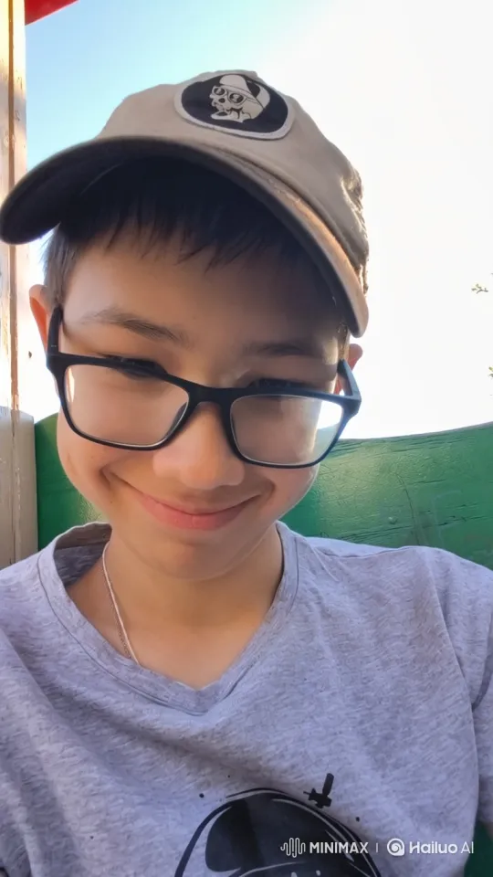 Young Person Defiantly Speaks with Mischievous Triumph – AI Generated Video | Hailuo AI