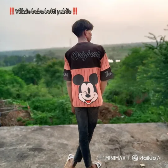 Young Man Observes Arrival of Figure Resembling Modi on Rooftop – AI Generated Video | Hailuo AI
